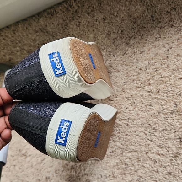 Keds Triple Decker Platform Midnight Blue Shoes Like New! Size 10 - Picture 5 of 6